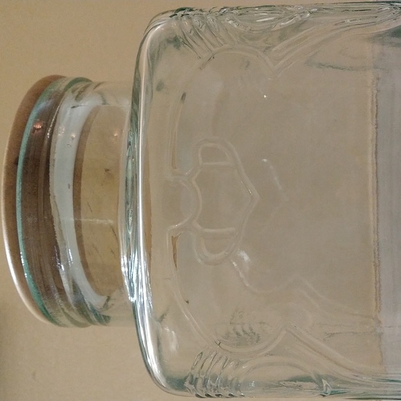 Vintage Large Glass Canister Huge Display Decor - Picture 3 of 5